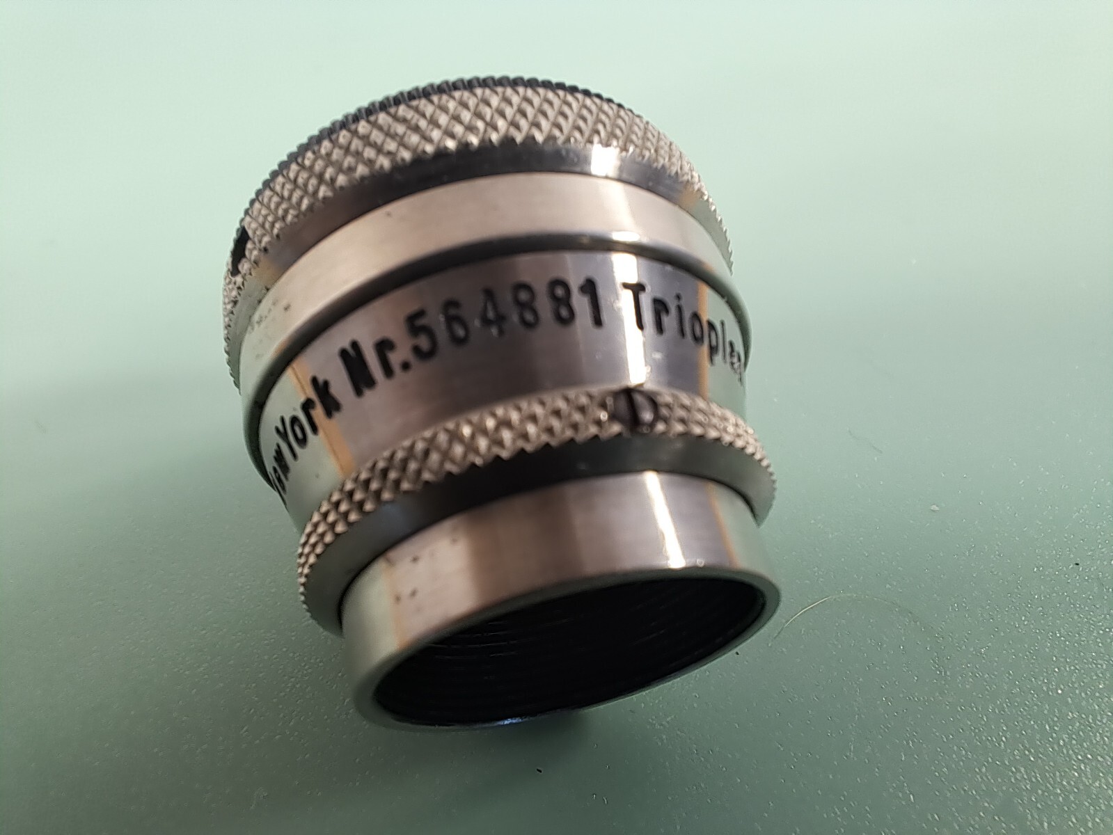 Vintage Hugo Meyer & Co Gorlitz & New York Trioplan f2.8 3/4″ Lens