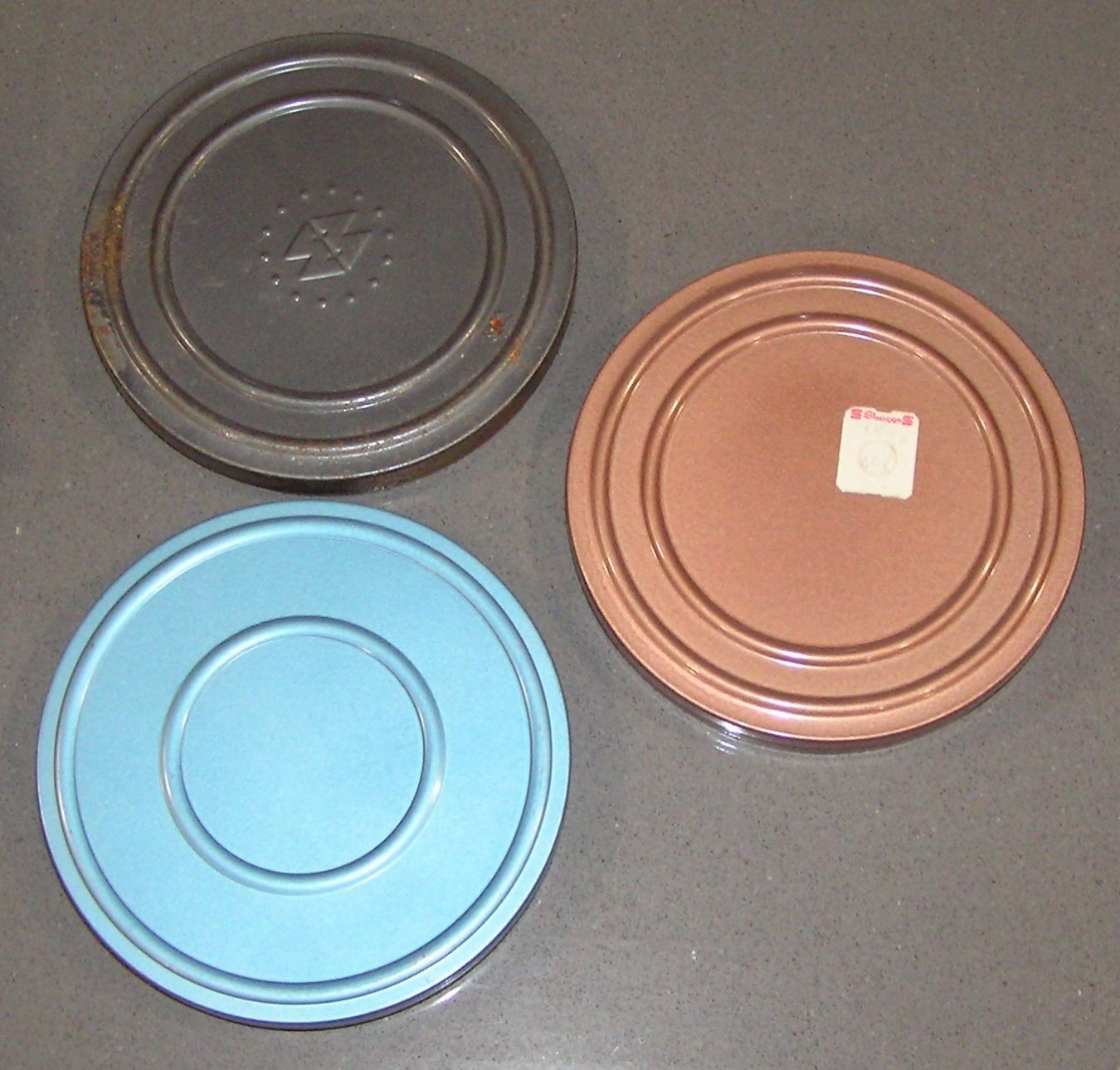 Bruce 8mm Film Storage Case 12 Slot +10 Empty Metal Reel Canister