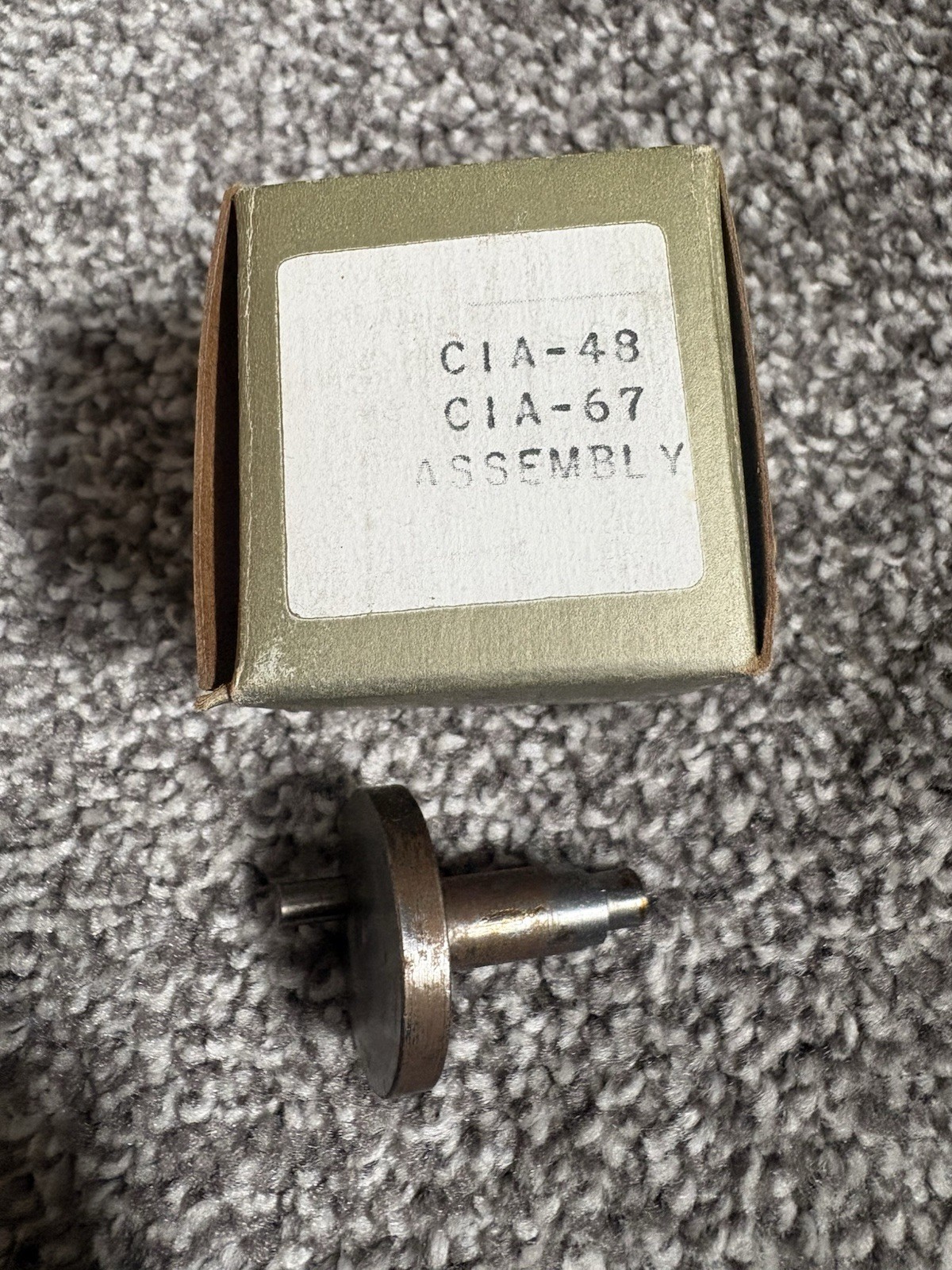 PRECISION EDW.H.WOLK PART – CIA-48 CIA-67 Assembly