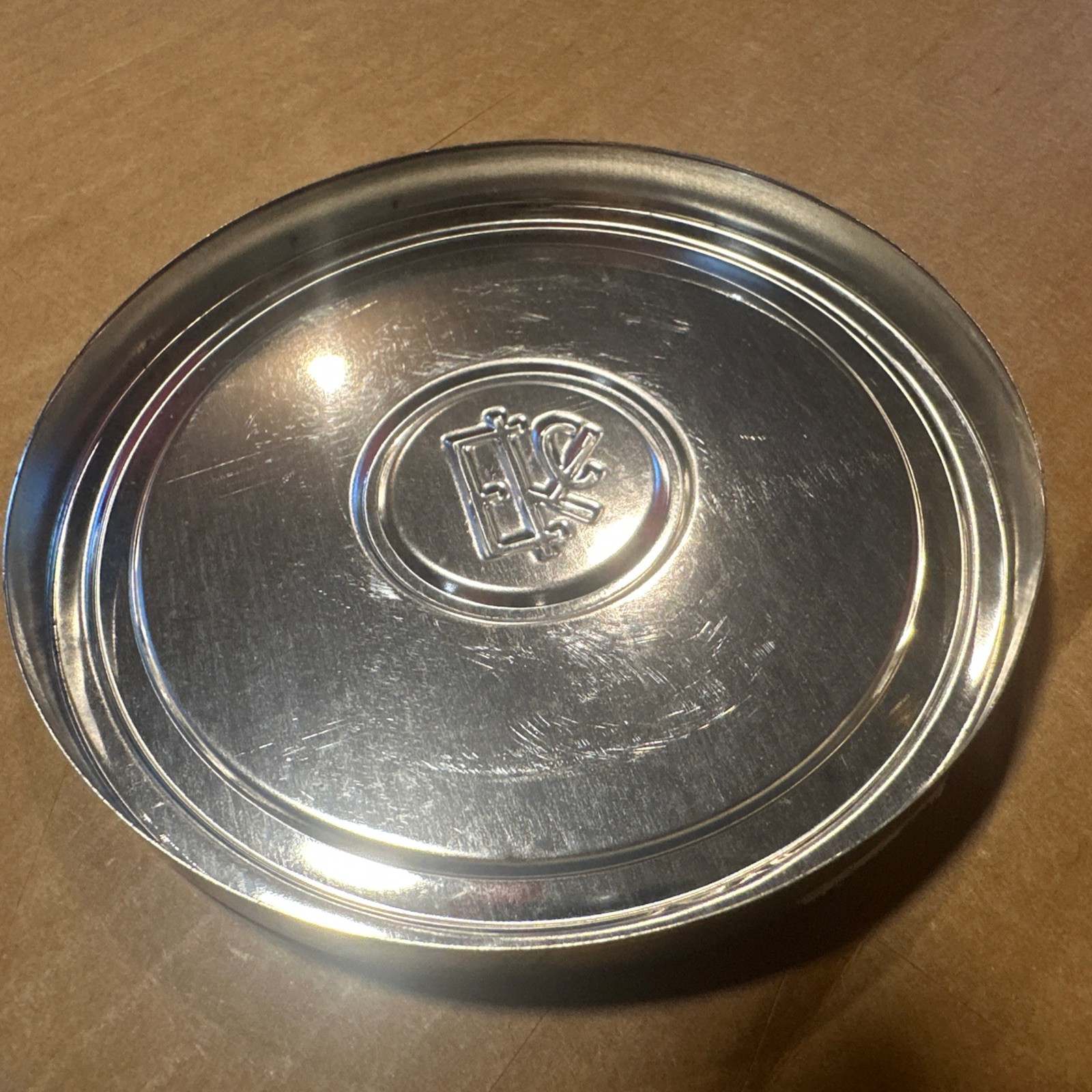 2 Vintage Eastman Kodak Company EKC Film Cans Canisters Reel Tins 3.75” Empty