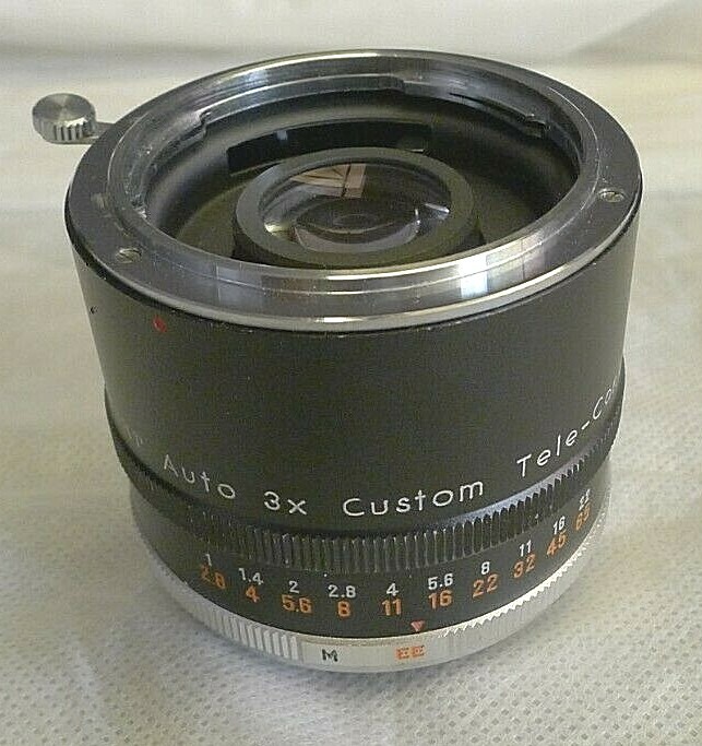 Vivitar Auto 3x Custom Tele-Converter Model 3X-7 for KONICA – Original