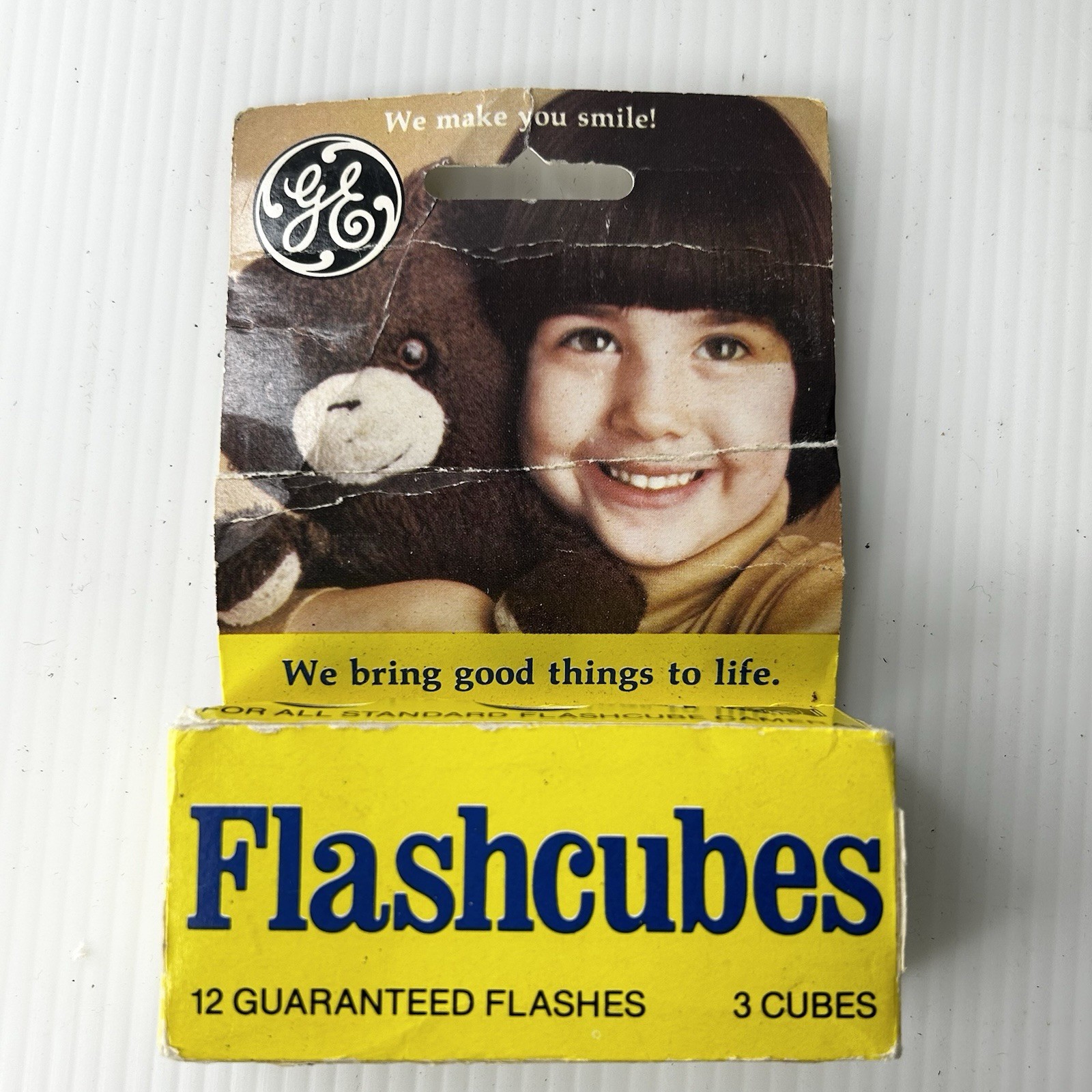 Vintage GE Flashcubes – Set Of 3 Cubes in Original Box! Sealed New Old Stock