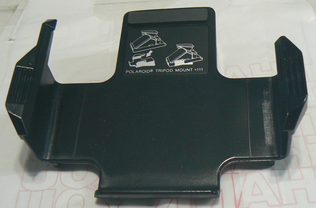 Polaroid SX-70 Camera #111 Tripod Mount +Box & Advertisement Card BB