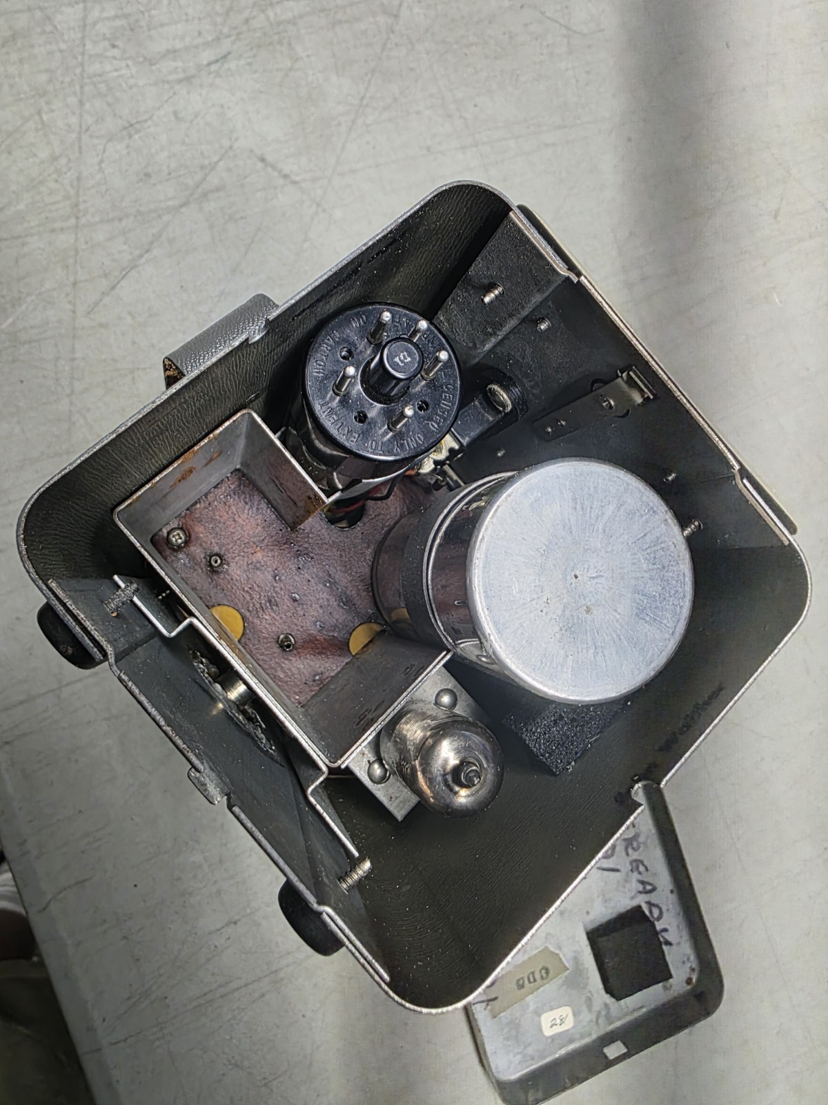 🔥 Vtg Photography Flash Honeywell Heiland Strobonar 60-S Flash W/Tube NO CORD