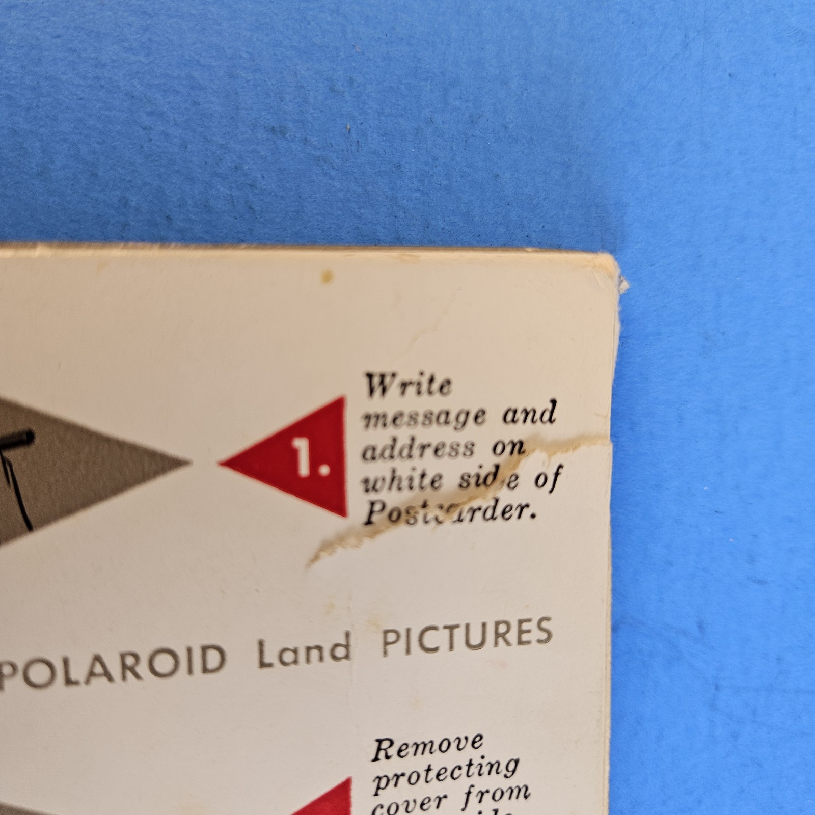 Vintage Lot of Polaroid Camera Accessories/Manuals/etc – Untested 581A,456,620