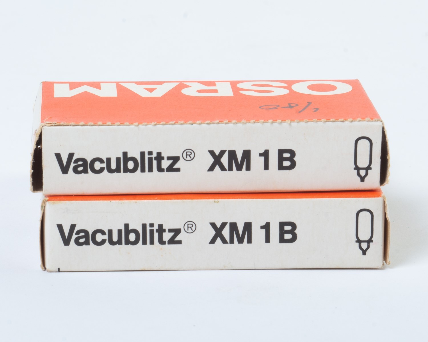 Box of 15 Vintage Osram XM 1B Vacublitz Photo Flash Bulbs New Old Stock