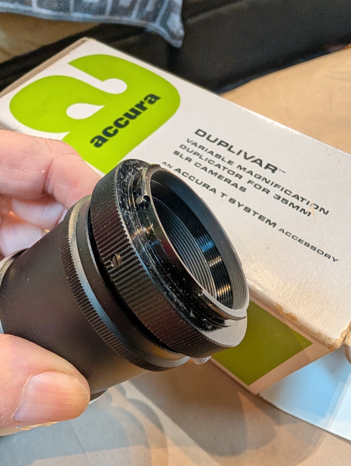 Accura Duplivar Variable Magnification Duplicator for 35mm SLR Camera