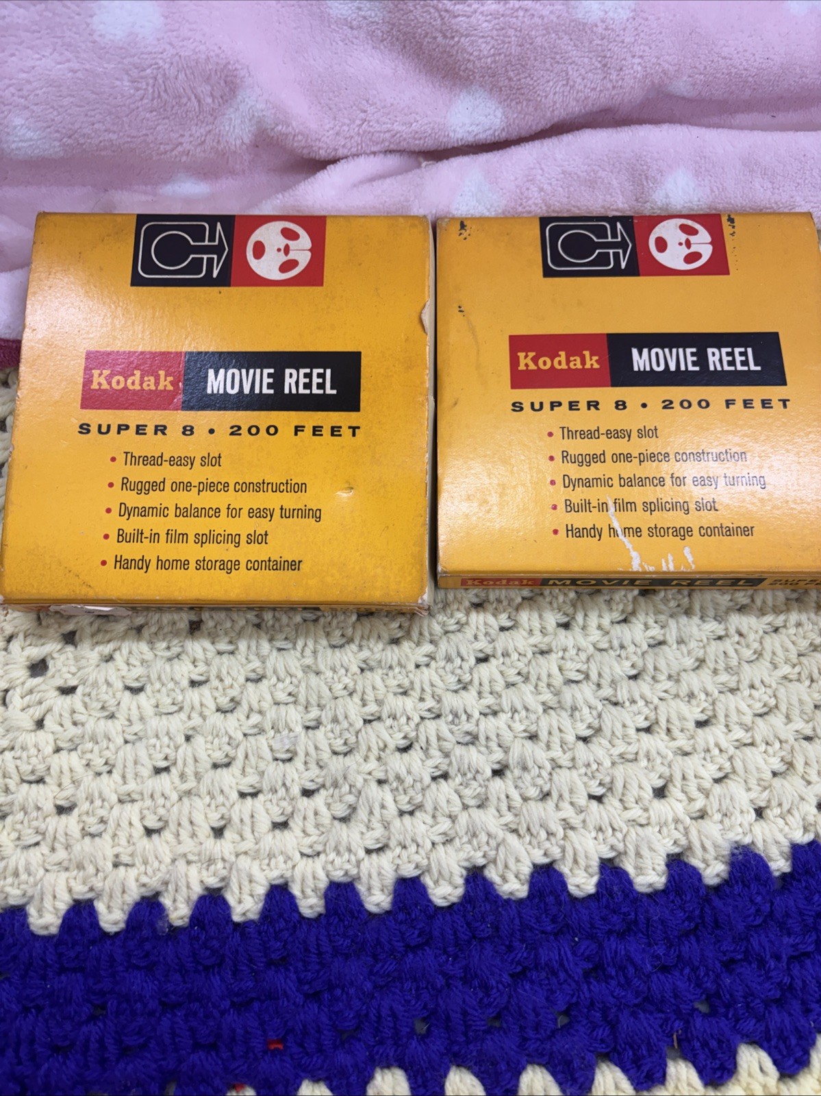 Vintage Kodak Movie Reels – Super 8 – 400 Feet – 7″ Diameter NEW IN BOX -#3