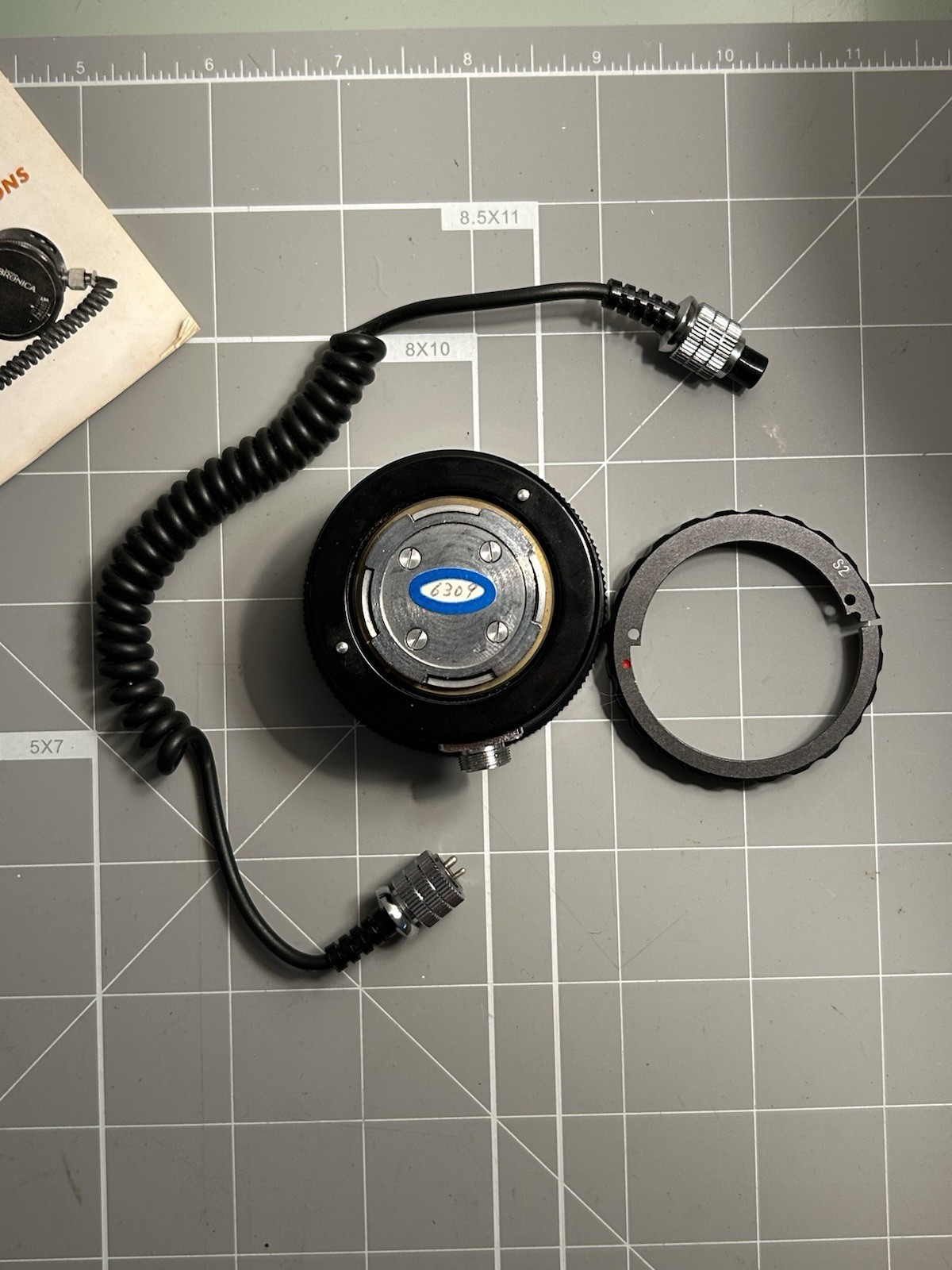 Bronica S2 S2A TTL Exposure Meter Finder And Manual