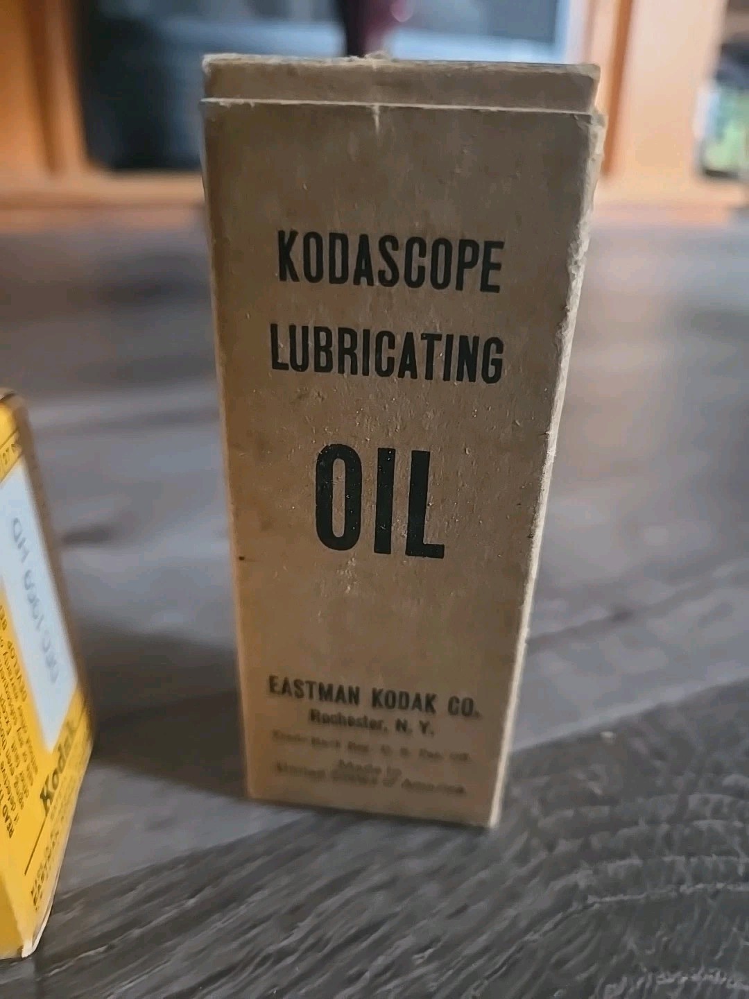 Vtg Kodak Plus X Tri-x Pan Black White Film Kodascope Oil Polaroid Print Coater