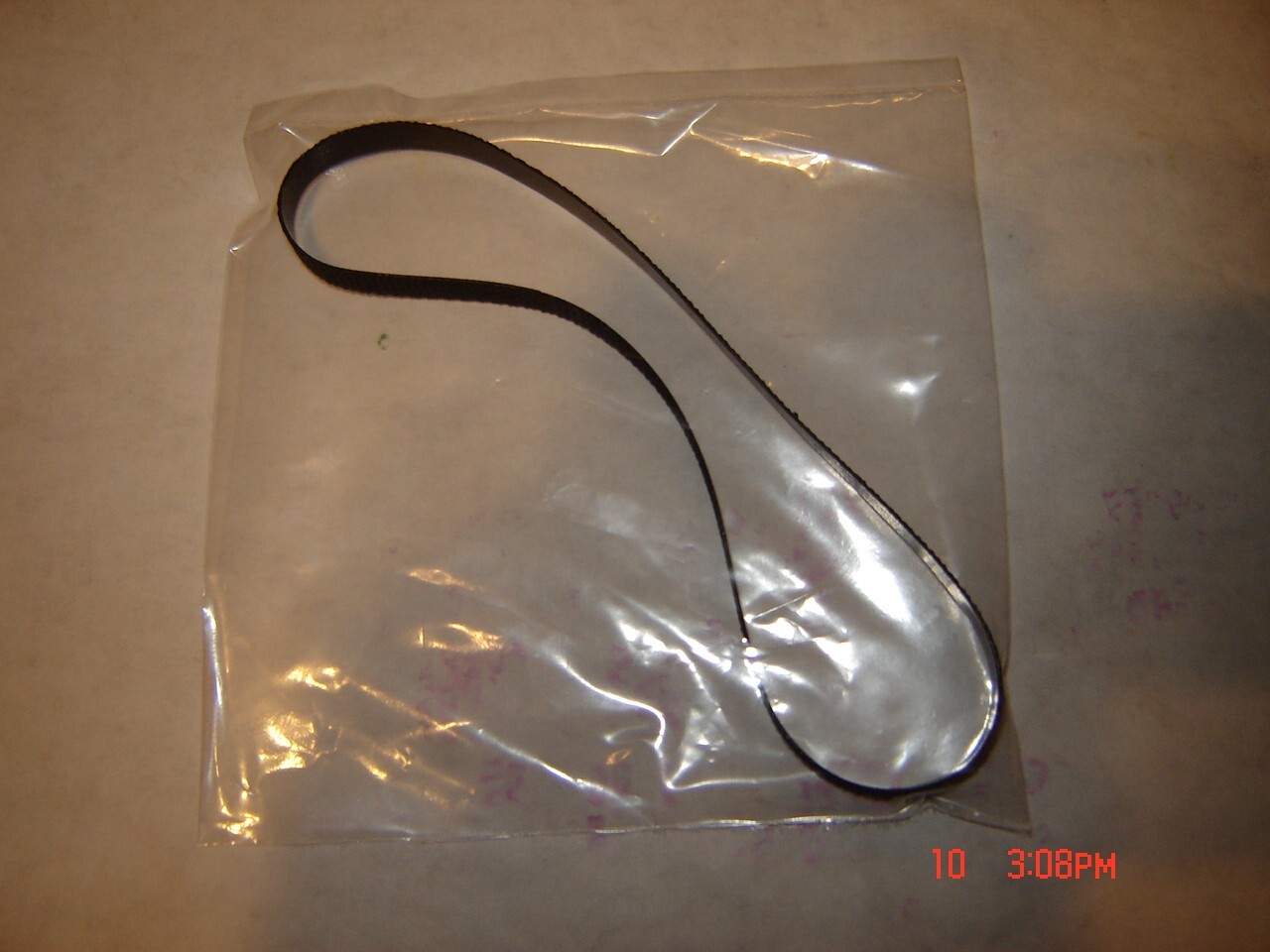16mm Ampro 20 projector Belt 1 flat Motor/Drive Belt. New