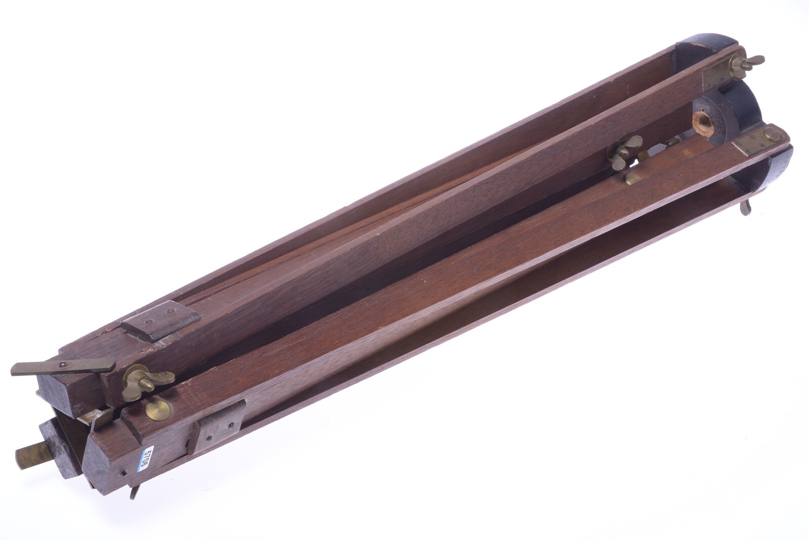 ✅ ANTIQUE WOOD TRIPOD 131CM, 51.57″ GLASS PLATE 4×5 LARGE FORMAT FIELD CAMERA