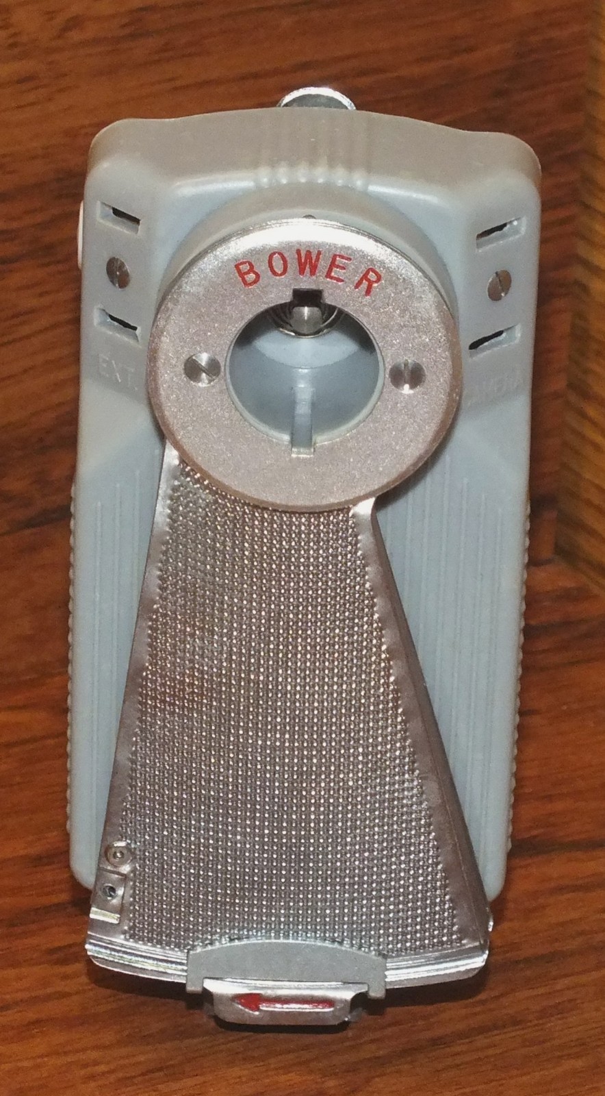 Vintage Silver Bower Flash Exposure (BCB-Type) with Leather Case! **READ**