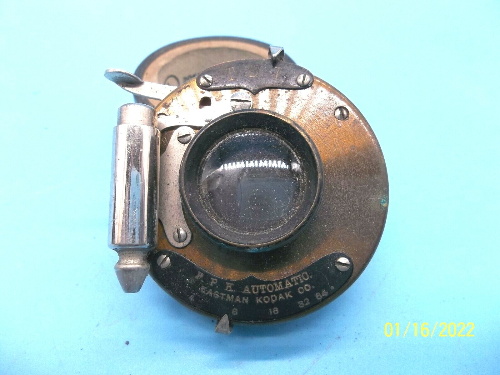 Vintage Eastman Kodak Co. with Palatograph Bausch & Lomb Optical Co Camera Lens