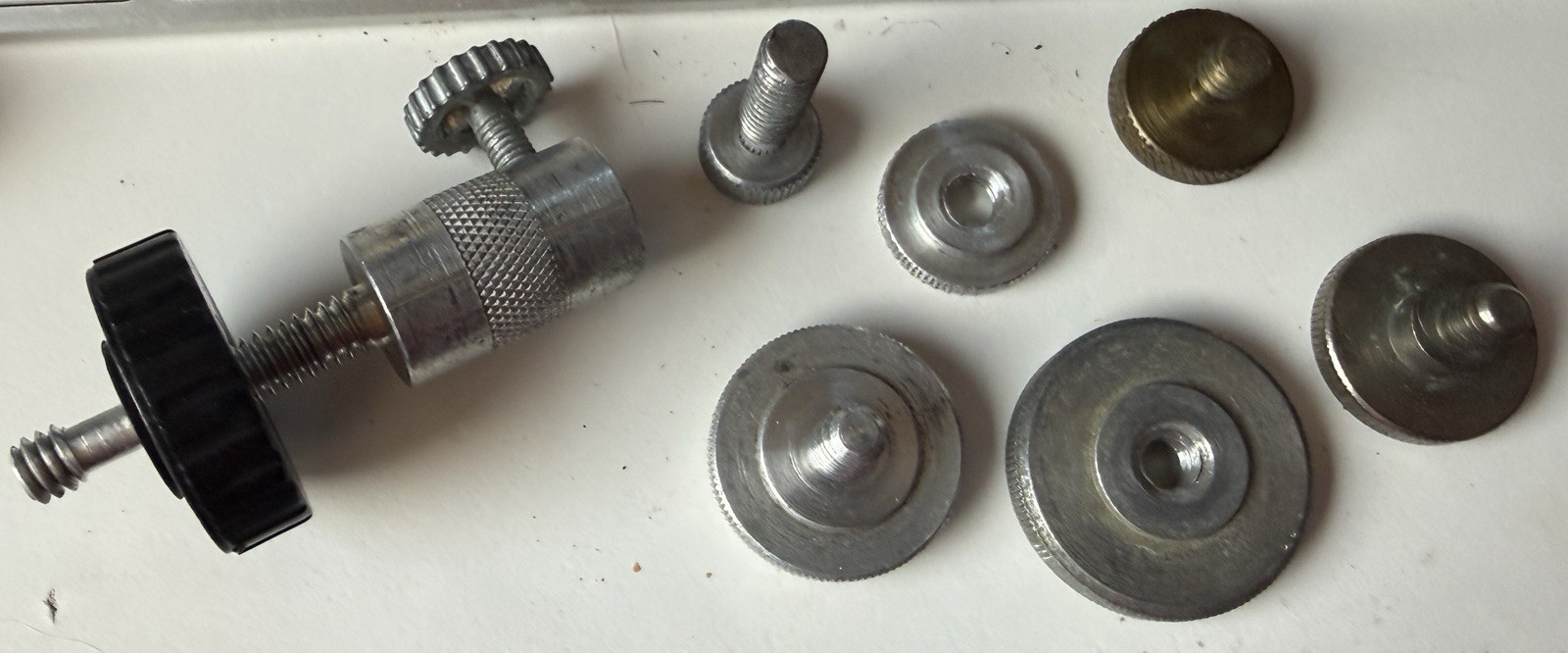 Vintage German Precision Camera Ball Heads & Mounting Accessories Lot