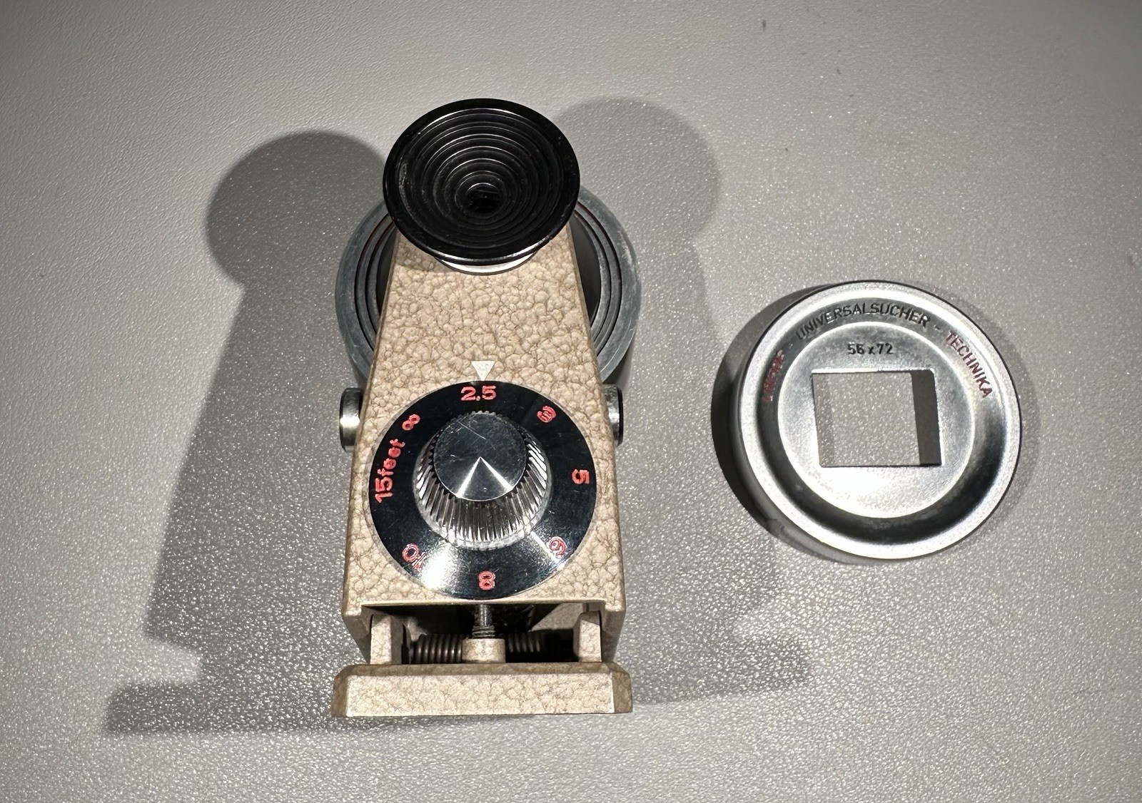 Schneider Linhof Universal Sucher Technika View Finder 4×5 with 56×72 Mask