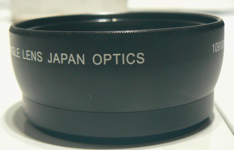 Vivitar 58mm HD 0.43X Wide Angle Macro Threaded Lens +Both End Caps Japan Optics