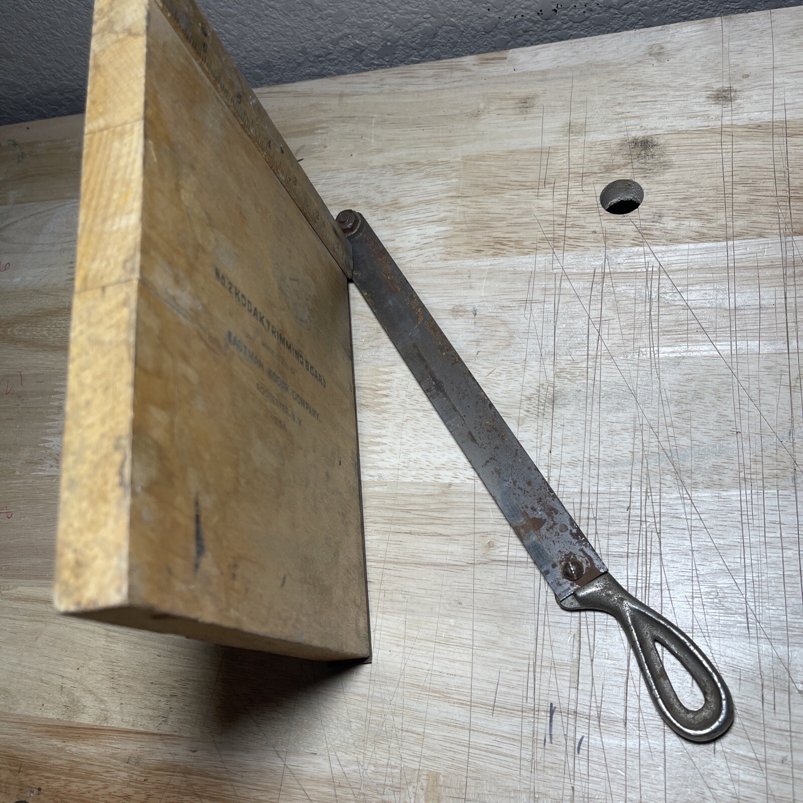 KODAK Vintage No 2, Picture 7″ X 7″ Trimming Board, Eastman Kodak Co., N.Y., USA