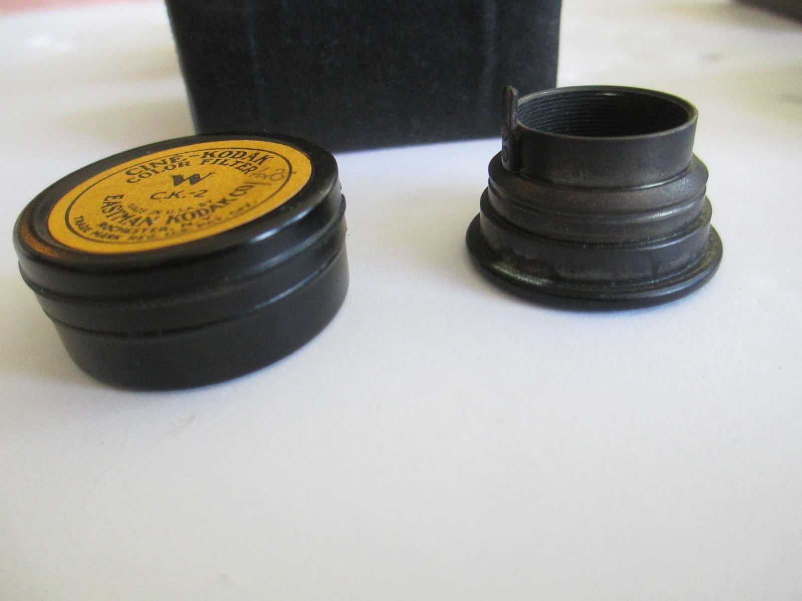 Cine-Kodak Filter Mount for F-1-9 Made in USA Eastman Movie Camera A13