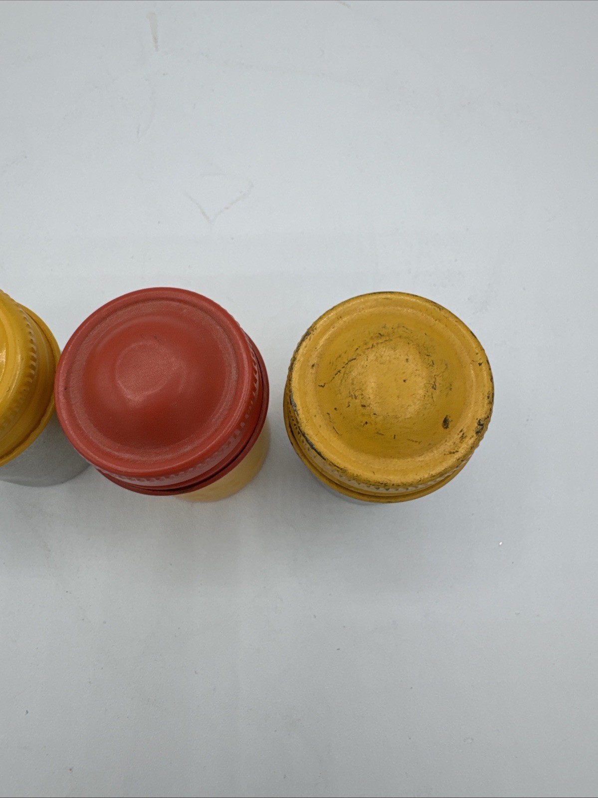 Vintage Film Canisters aluminum With Lids Lot Of 4
