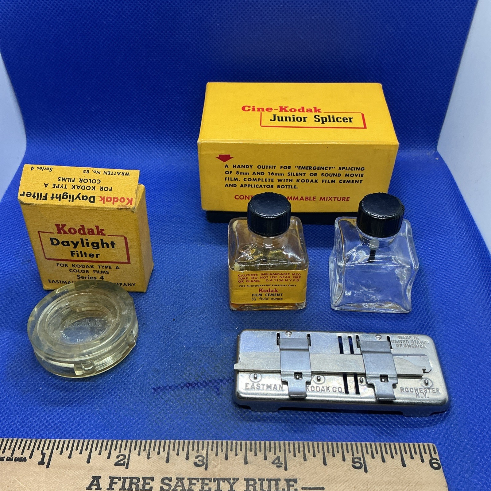 Vintage Kodascope Film Splicing Outfit Eastman Kodak Company