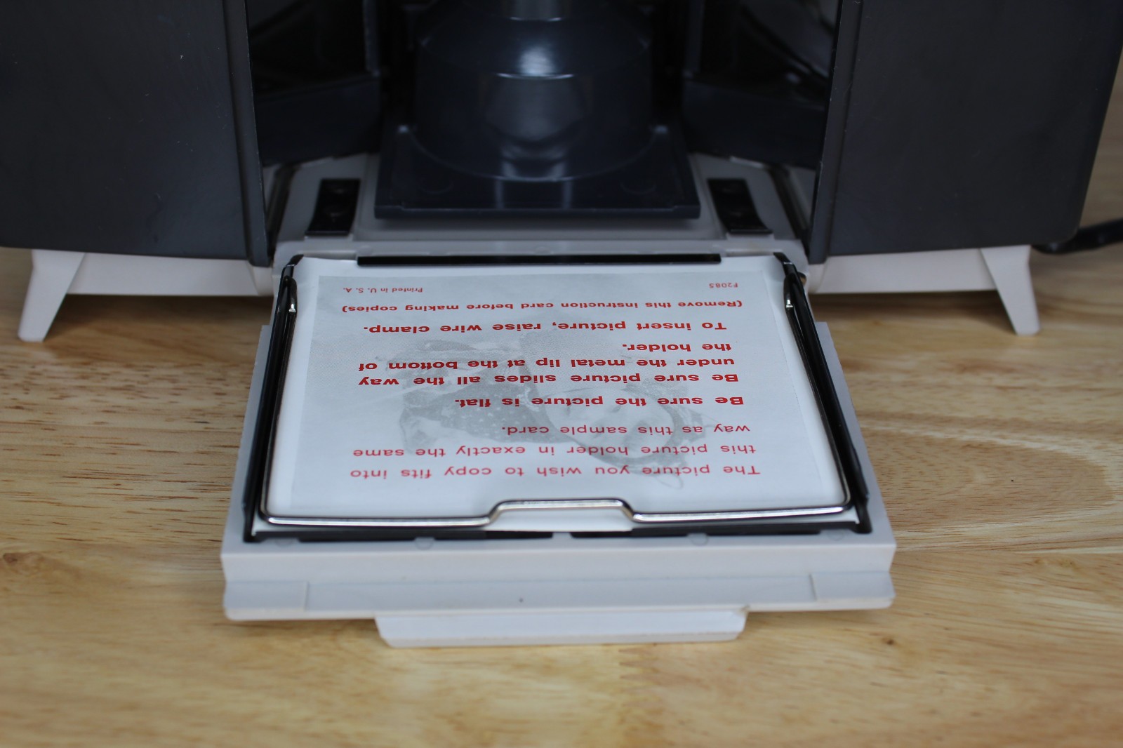 Polaroid Print Copier Model 240 with Box, Manual, Shutter Cable, and Filters