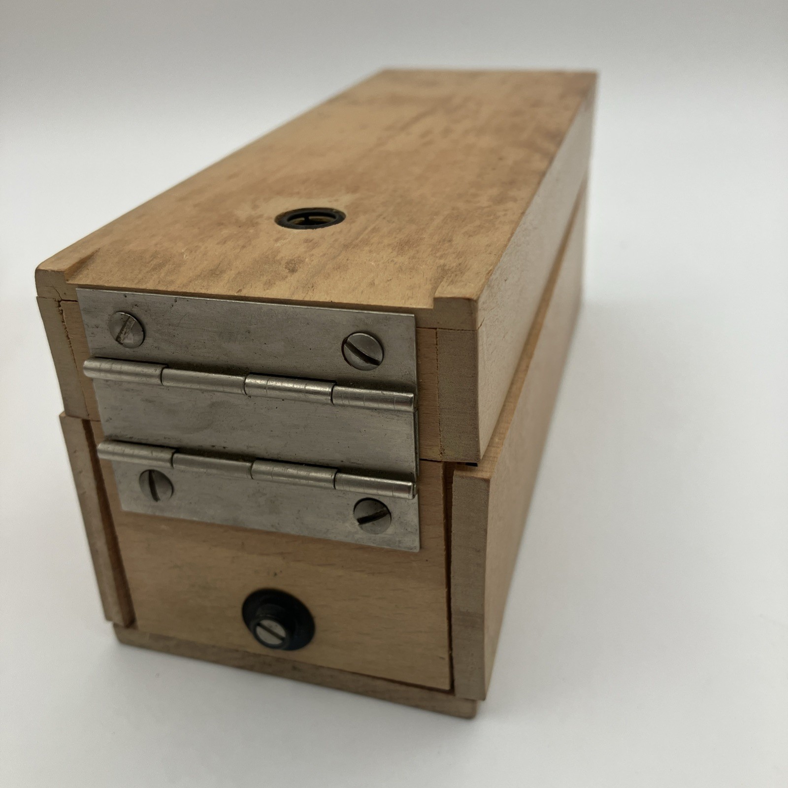 Vintage Wooden Kodaslide Sequence File Box Eastman KODAK Company USA Lot of (3)