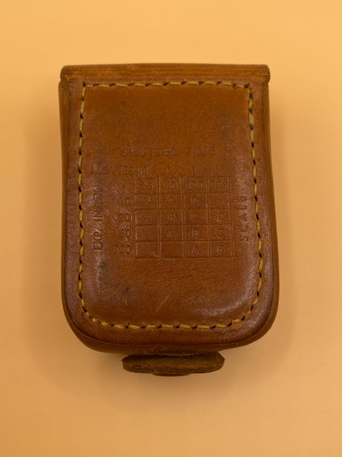 Vintage GE General Electric Type PR-30 Mascot Exposure Meter w/Leather Case