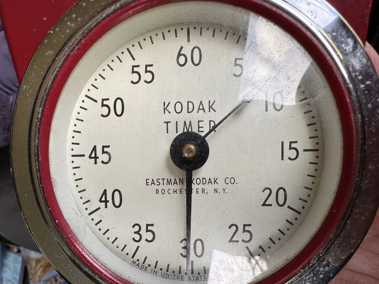 Vintage Kodak Timer With Box-untested Very Cool Piece Of History