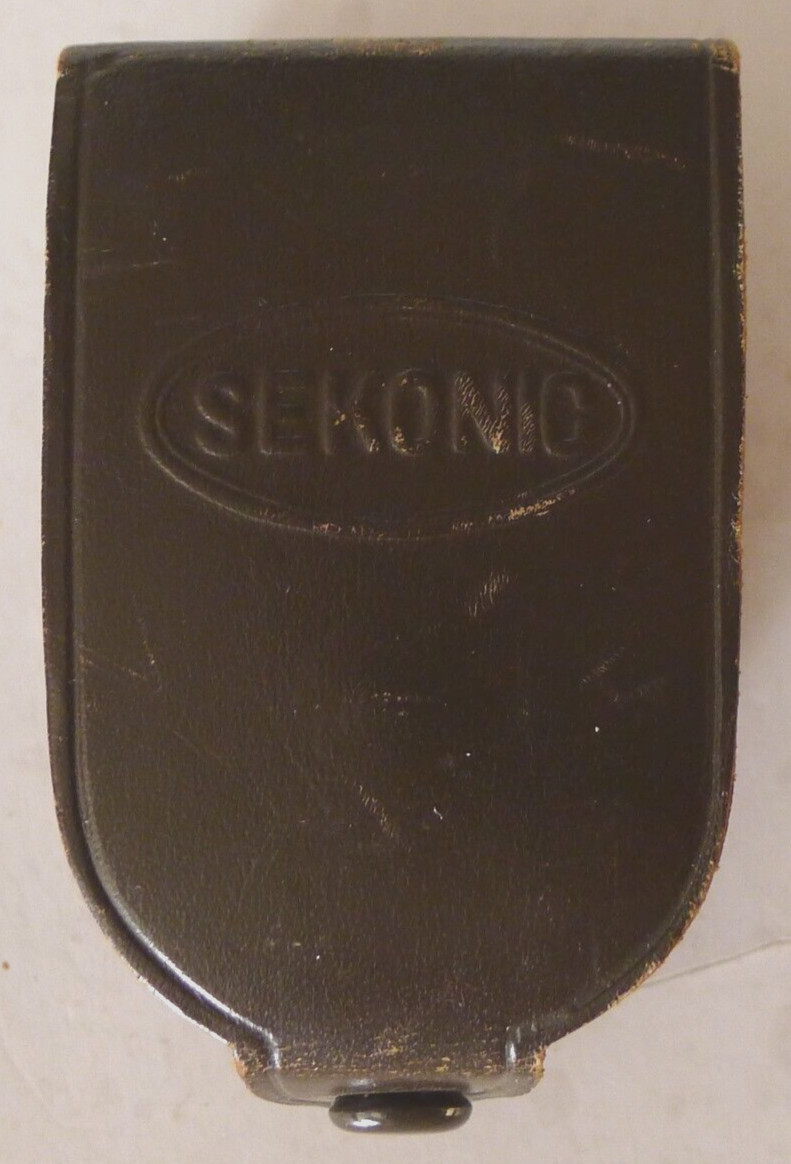 Sekonic Exposure Light Meter Model L-6 with Leather Case – Made in Japan -TESTED