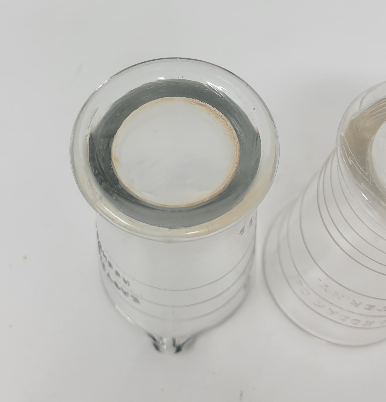 Vintage Eastman Kodak Co. 4oz. Photographic Use Glass Beakers Lot of 3