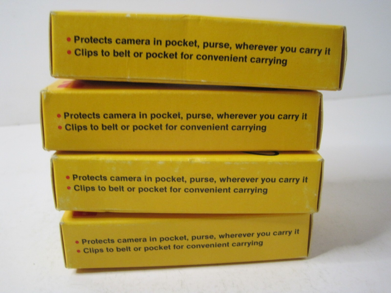 Lot of 4 Kodak Pocket Clip-on Case Model 1 C 18C For Kodak Instamatic 10 Camera