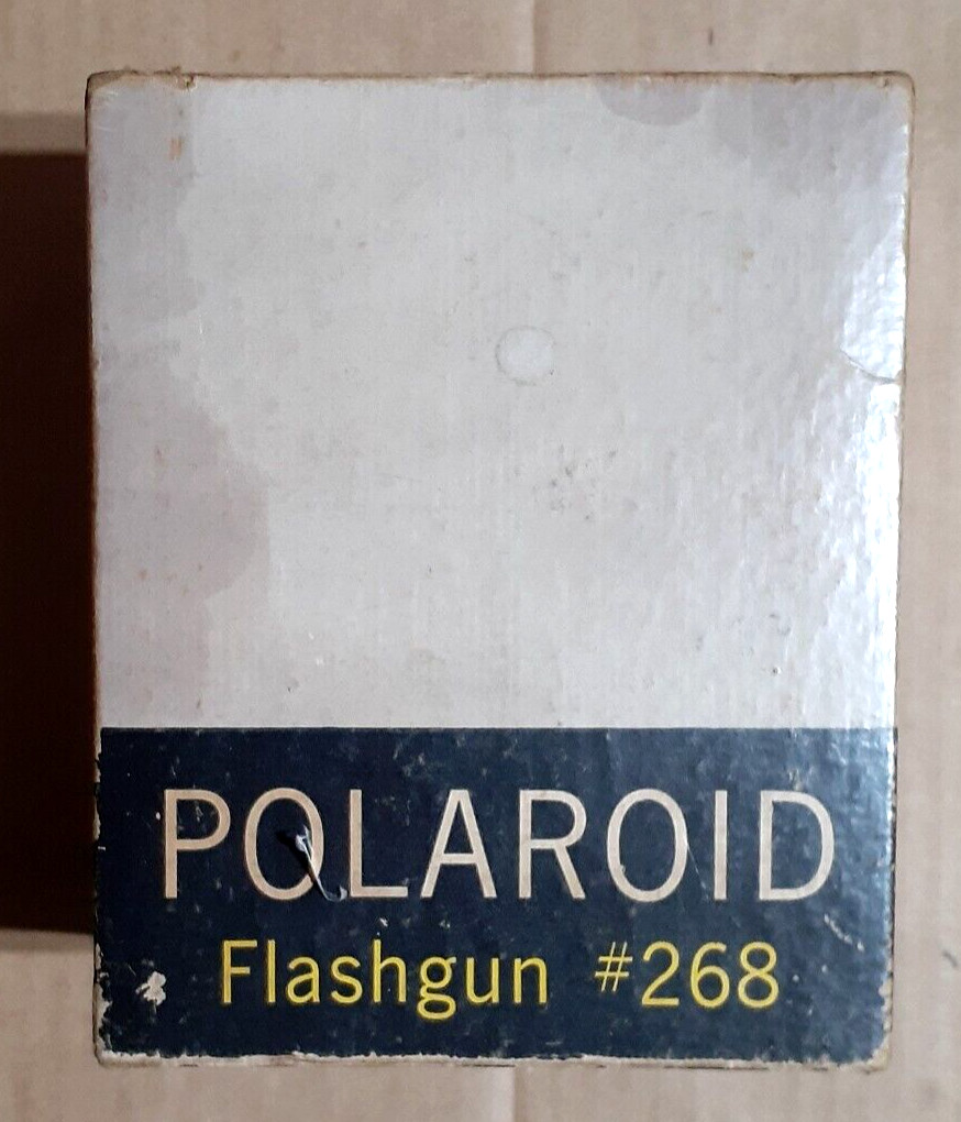 Vintage Polaroid Flashgun #268 With Box