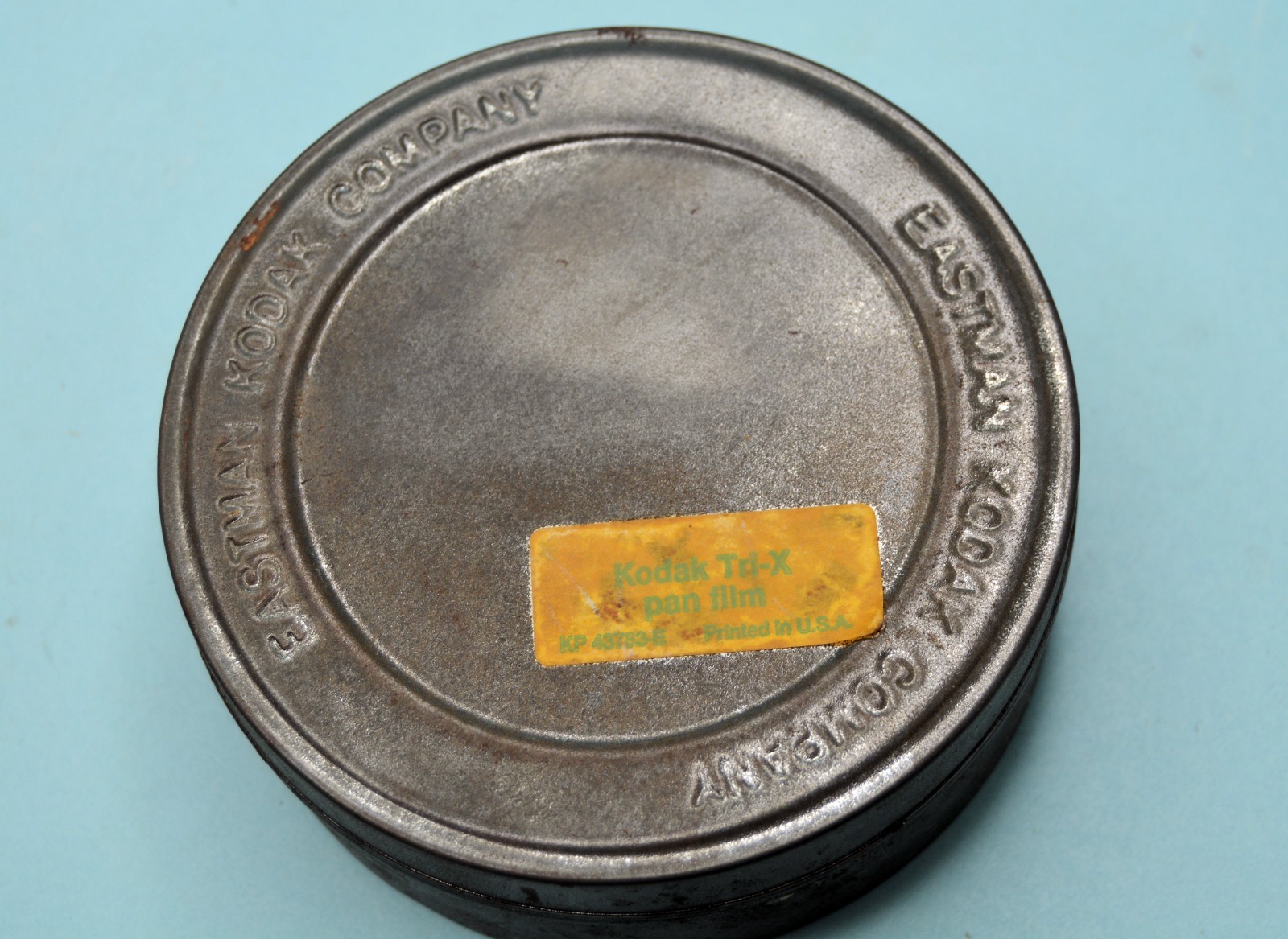 vtg Eastman Kodak Company Tri-X film tin can