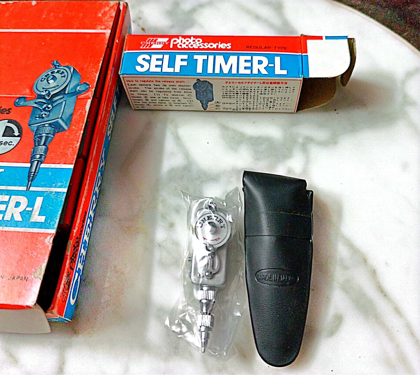 Vintage CHERRY Photo Accessories SELF TIMER L Camera SHUTTER CONTAINING 5 PCC.