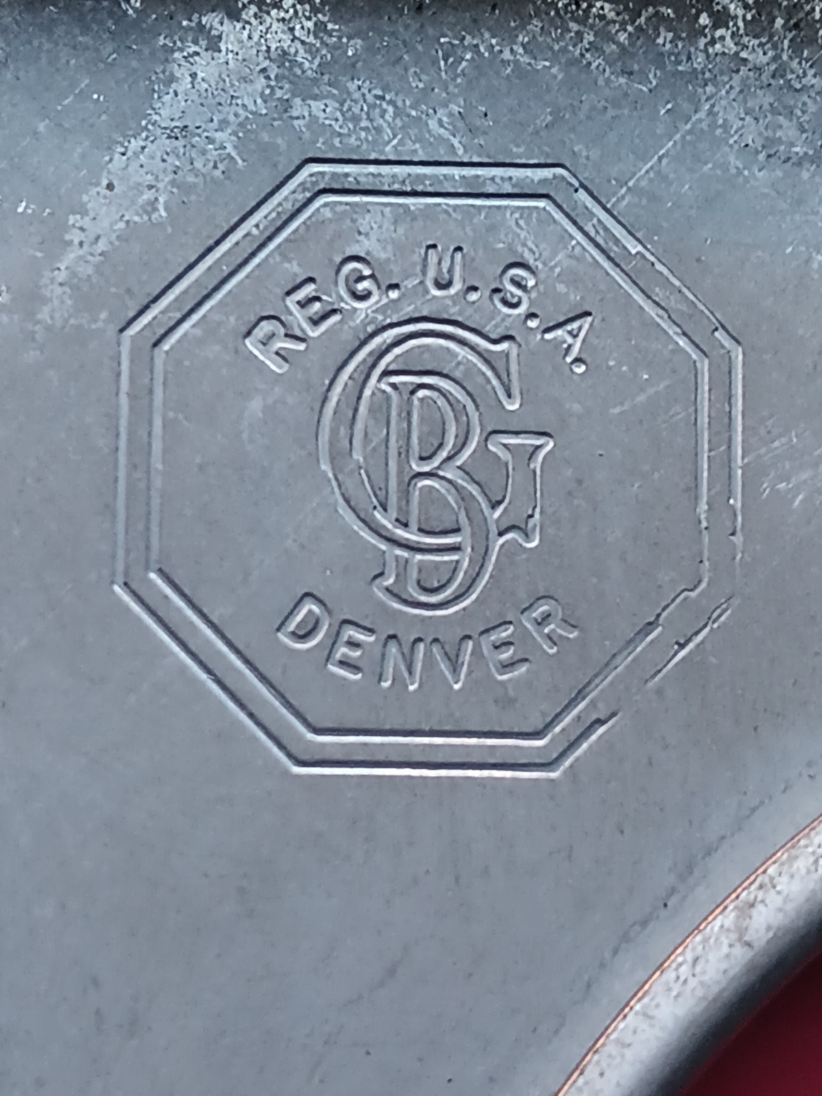 Vtg Set of 3 *Goldberg Bros Denver 35MM Cast Aluminum 6 Hole 14.5″ Film Reels*