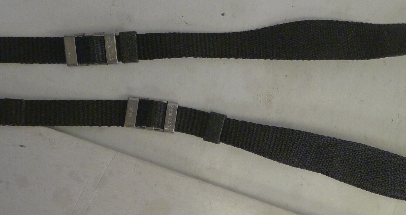 Pentax 1/2″ Camera Neck Strap Nylon with Metal Adjusters- Vintage – P5
