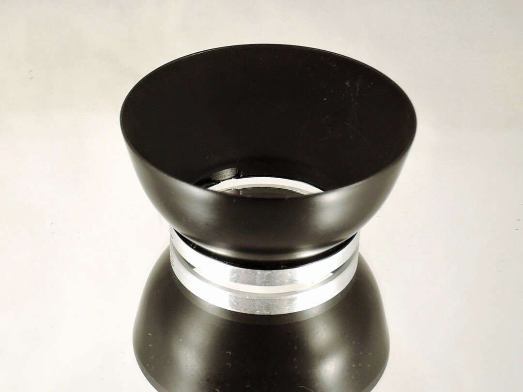 Shade hood Flexaret Meopta round bayonet B40 metal + Genuine box Used