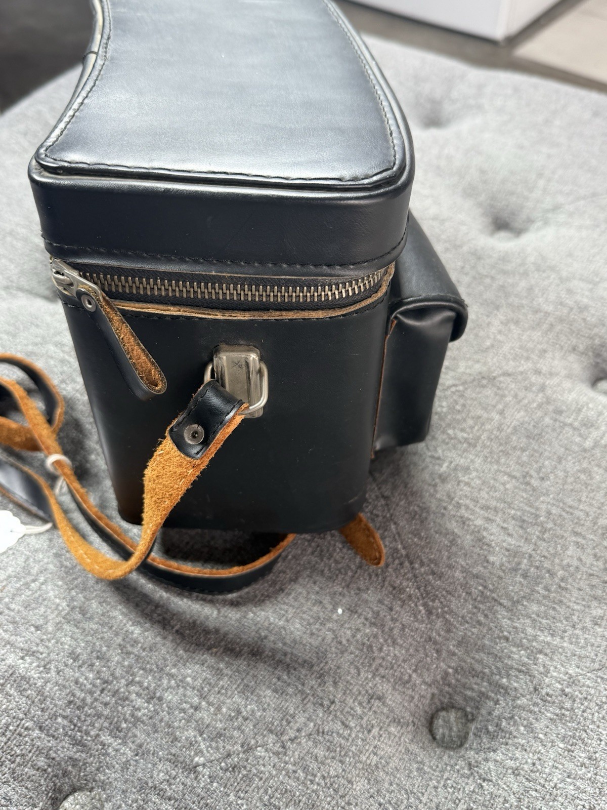 Rare Vintage Kali Bag Retro Film Camera Leather Case Bag Japan