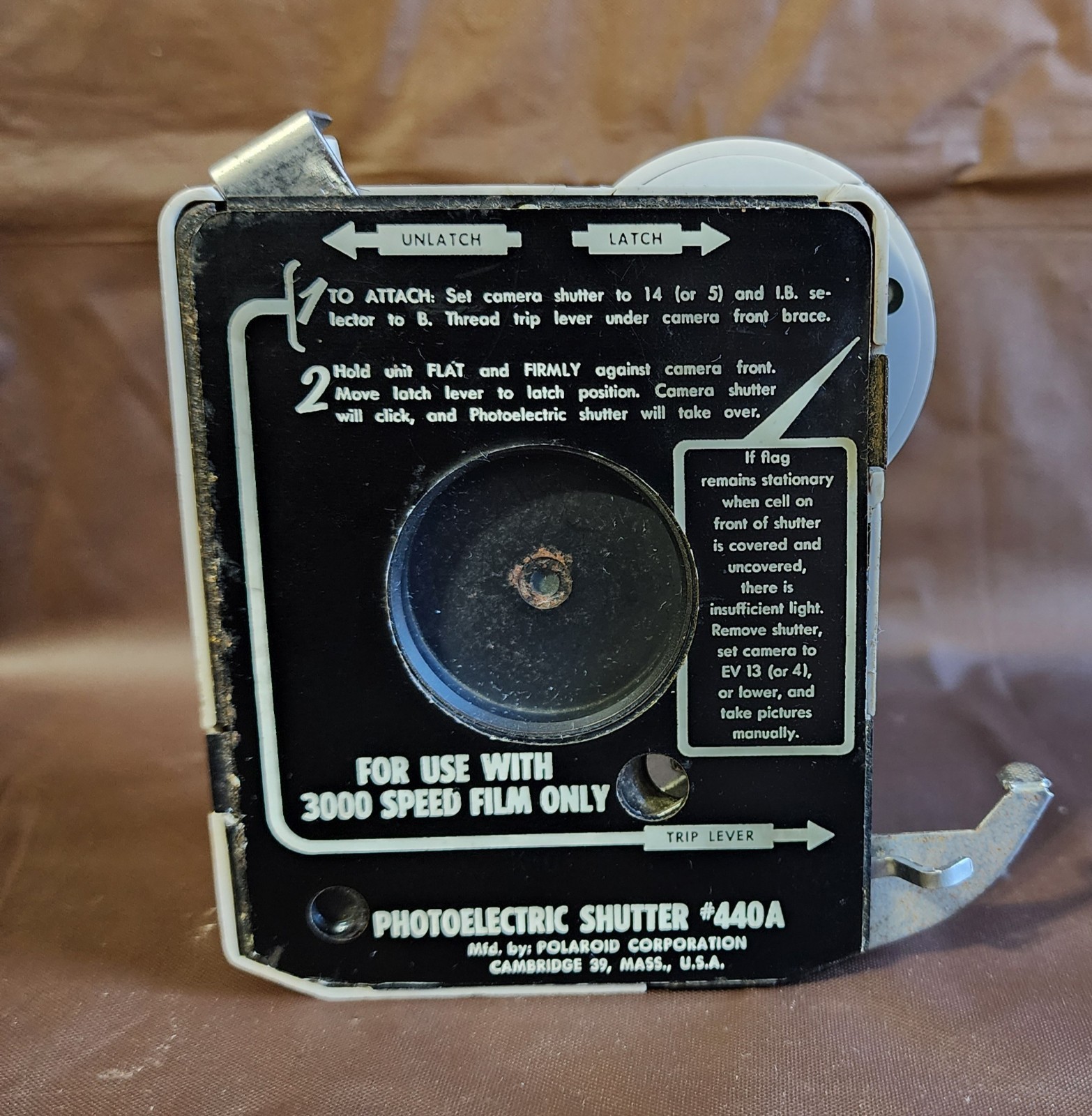 ☆Polaroid Photoelectric Shutter #440A