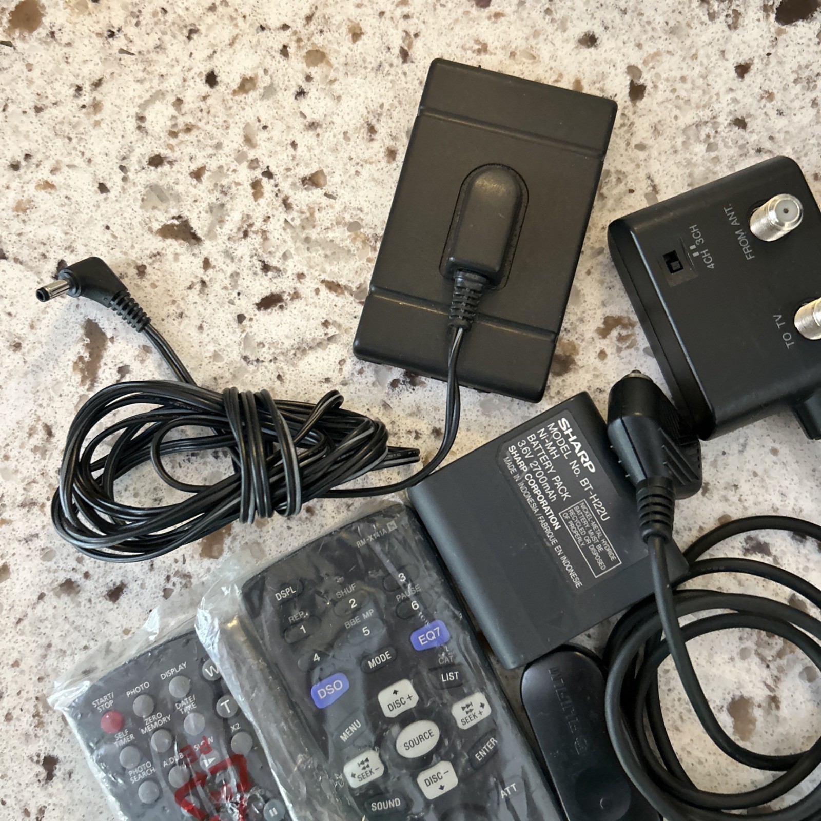 Vintage Lot Of Camera Accessories Cameras Misc Remotes Lens Caps Sony Minolta