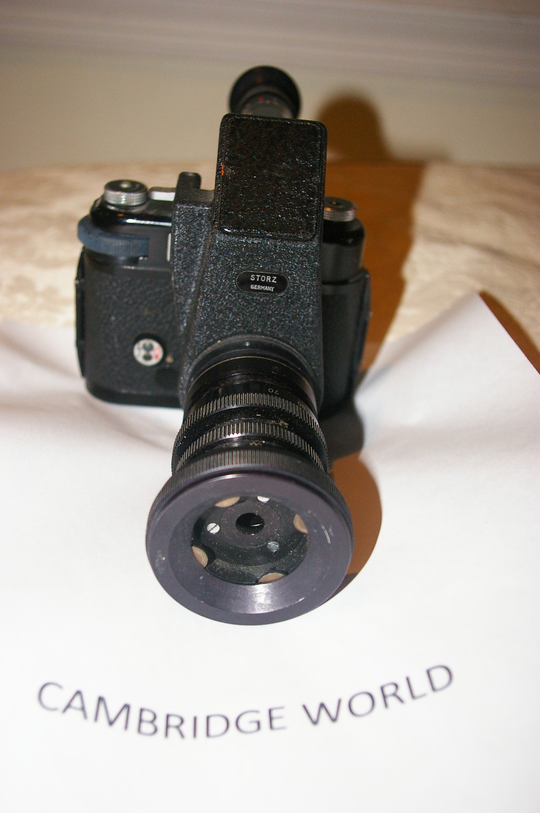 STORZ REFLEX Endoscopy MEDICAL 35mm FILM CAMERA with 70-140mm ZOOM LENS