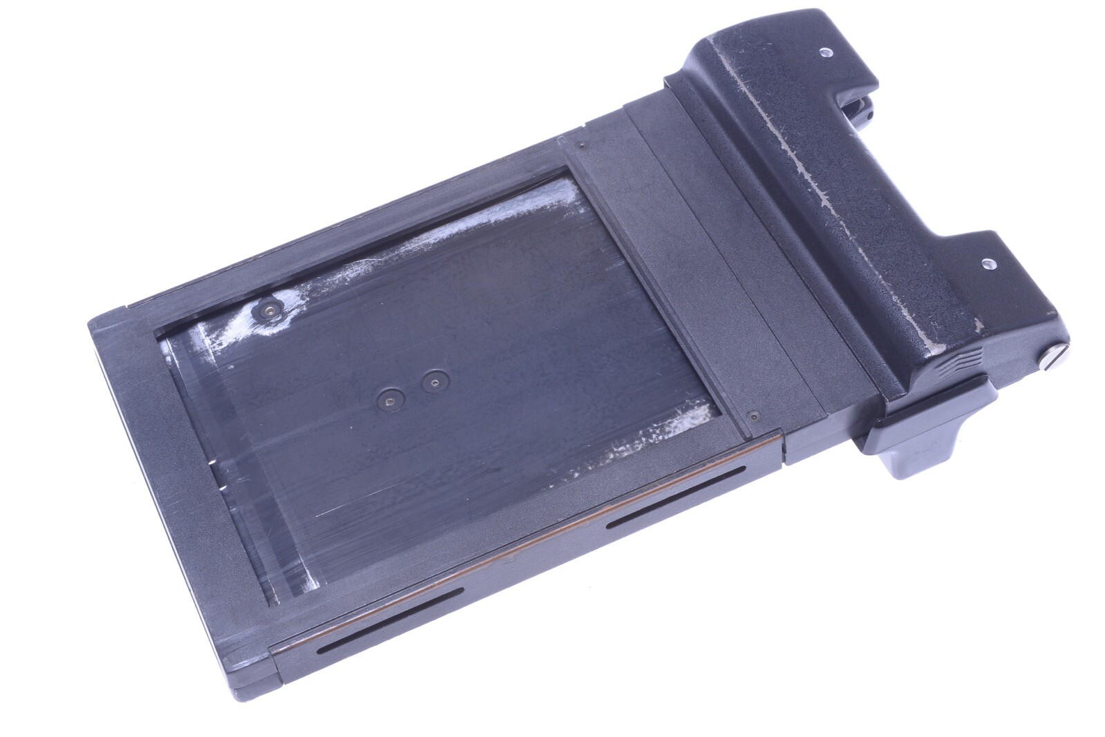 ✅ POLAROID 545 LAND SINGLE SHEET FILM HOLDER ADAPTER FITS GRAFLOK BACK CAMERA