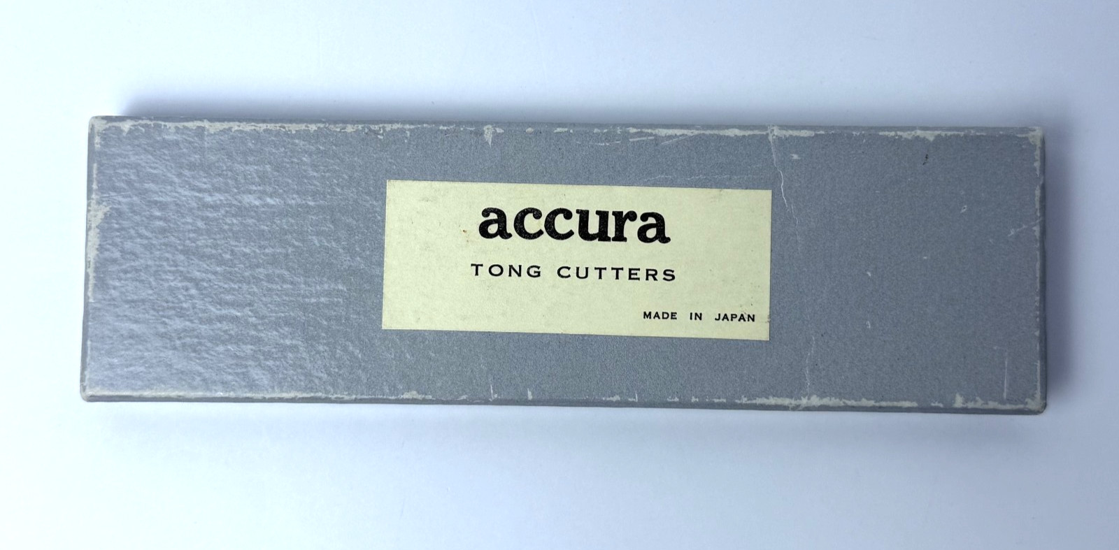 Rare Accura Tong Cutters w/Original Box Made in Japan