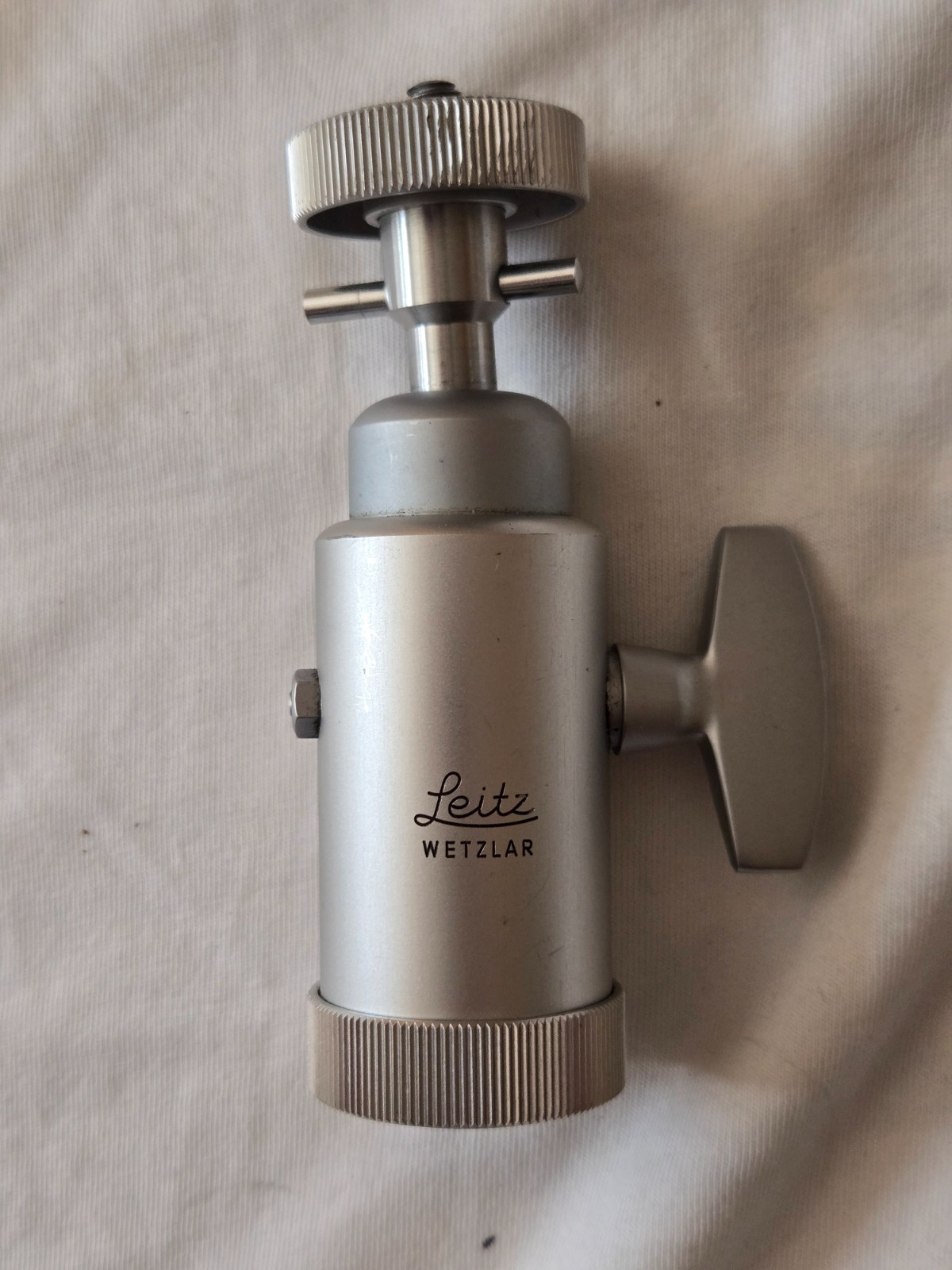 Original Leica Tripod Ball Head (14121) with Reversible Stud for Leitz