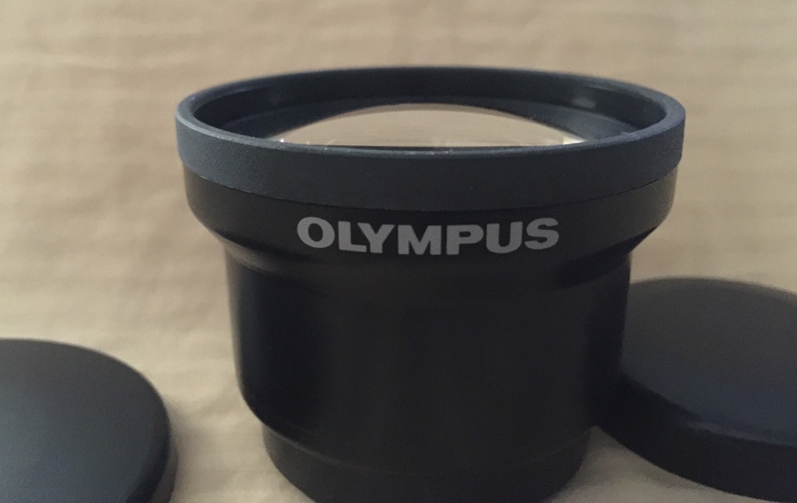 Olympus Teleconvertor Lens X 1.5 Camera Accessory Japan Pouch Caps