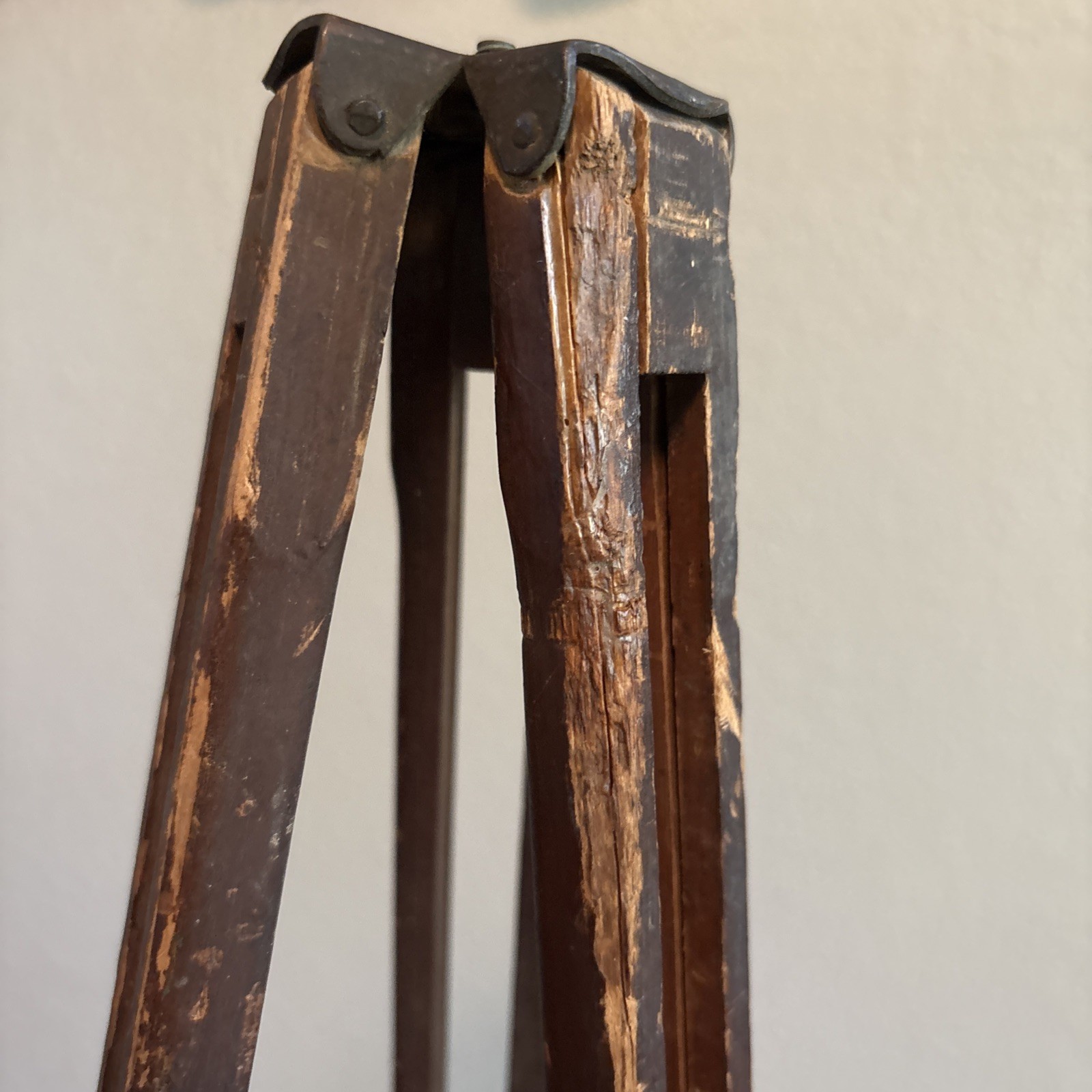 Extendable Antique Wooden Camera Tripod by Sunart Photo Company – Special No. 1