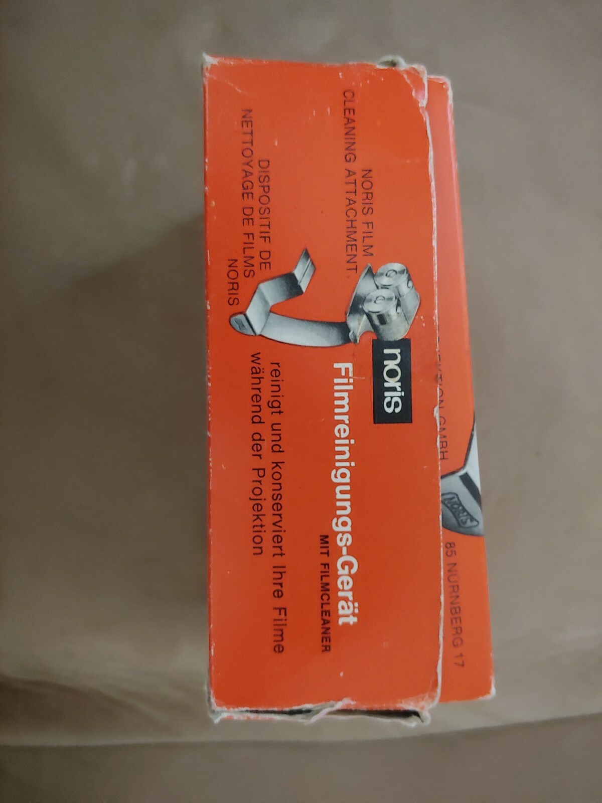 Noris movie film cleaning attachment. Vintage.