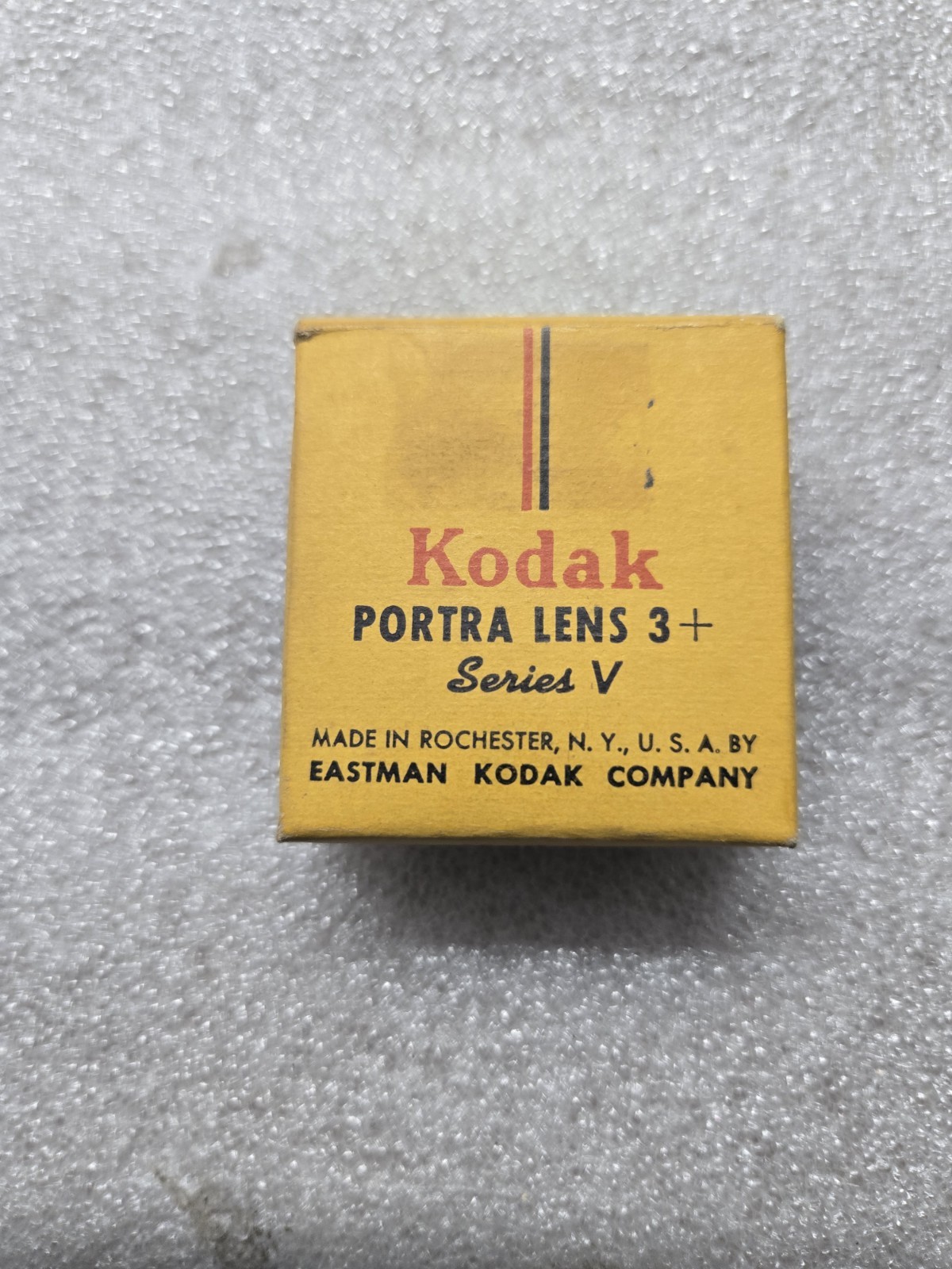 Vintage Kodak Portra Lens 3+ Series V in Original Box