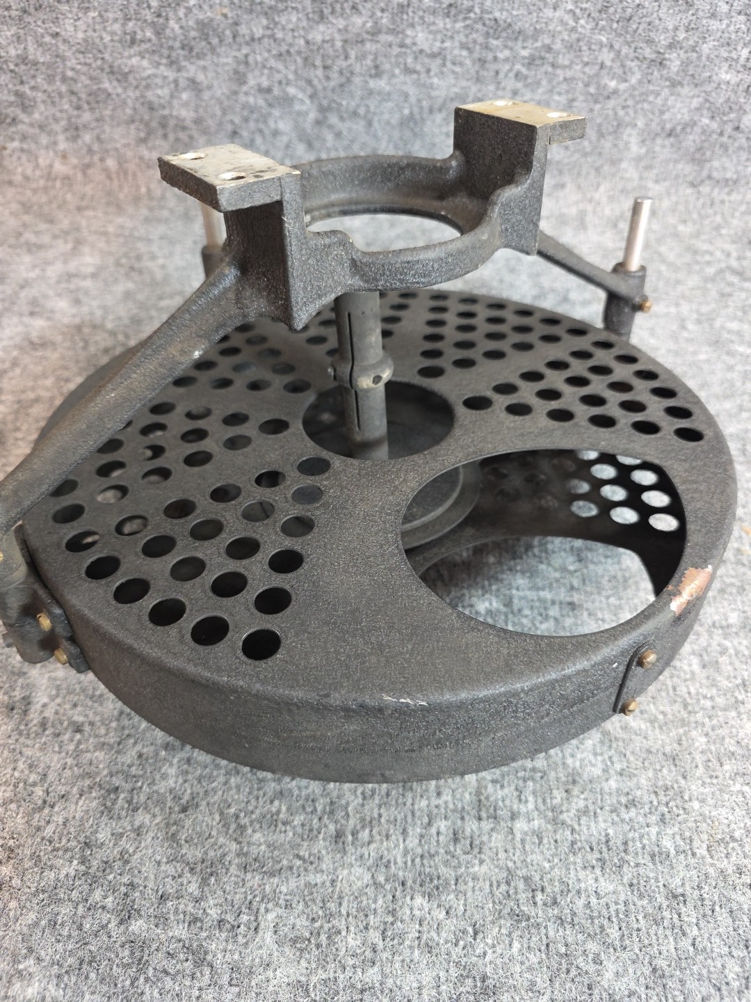 Vtg Simplex Projector Ventilated Flywheel Cooling Disc 1400 D Carbon Arc Vtg #2